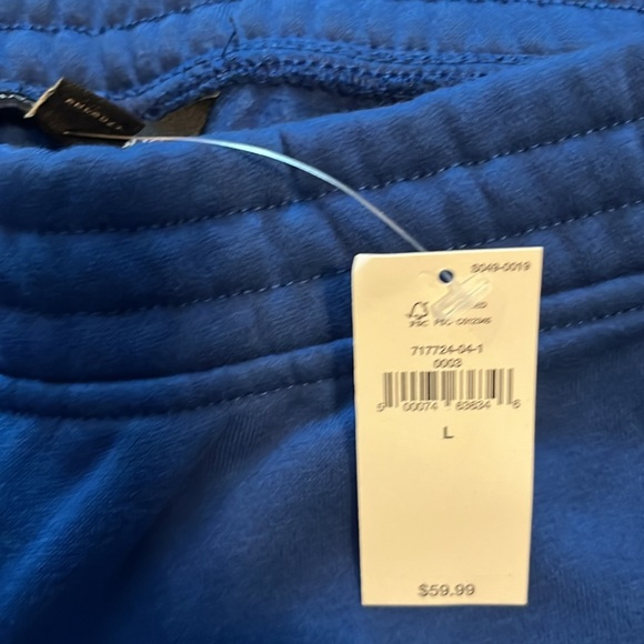 NWT Banana Republic blue sweatpants. Large. - Picture 2 of 2